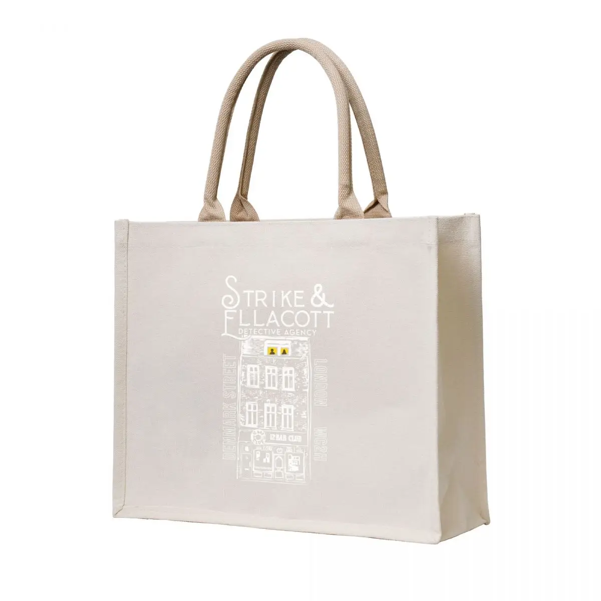 

Cormoran Strike and Robin Ellacott Tote Bag hand bag ladies Canvas stote bag hand bags eco folding