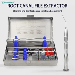 1 Juego de instrumentos de eliminación de archivos Endo de endodoncia Dental, Extractor de archivos de conducto radicular para odontología, Extractor Endo para clínica