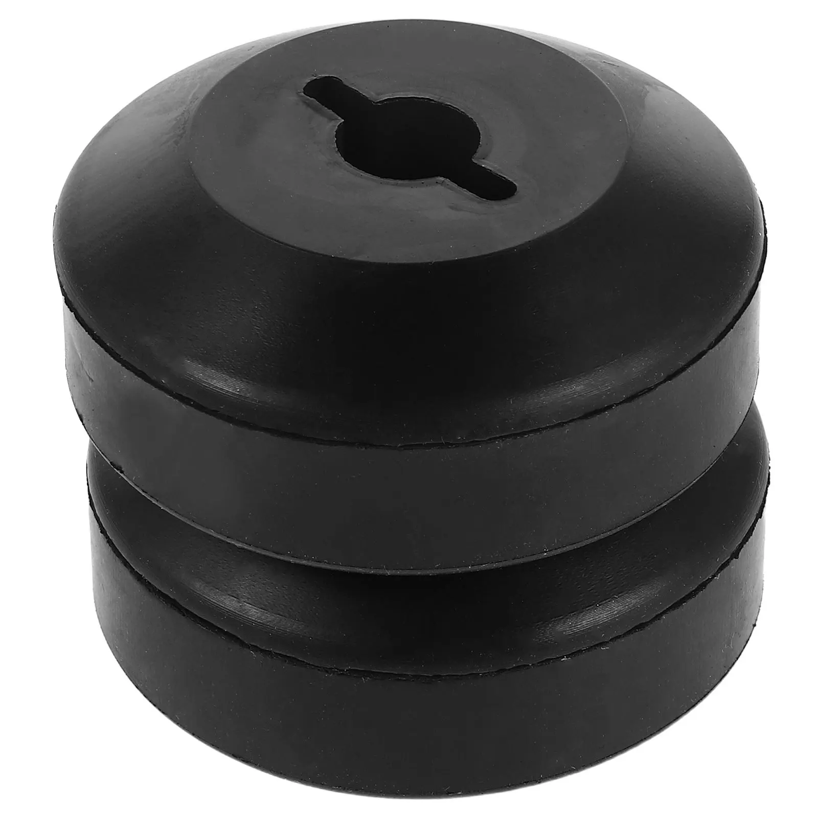 

2Pcs Atv Winch Cable Stopper Heavy Duty Rubber Universal Protector Easy Installation Utv Accessory Winch Protector