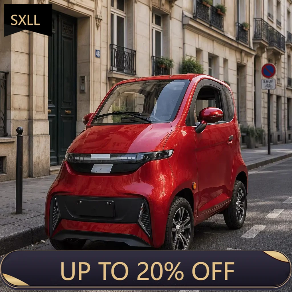 SXLL New Energy 2 Seater Micro Electric Passenger Car EEC Certificate 45km/h Street Legal for EU