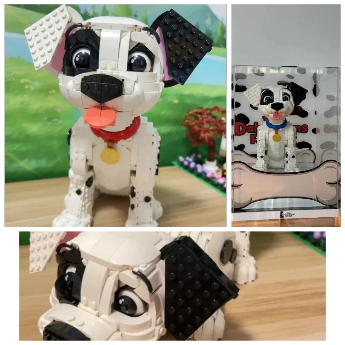 مجموعات مكعبات بناء Loyal Dalmatian 43269 متوافقة مع جزيئات Lego مناسبة لهدايا عيد الميلاد 1722 قطعة