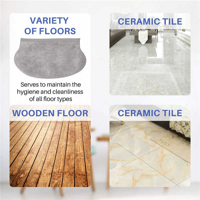 WHYY-para Midea M6 VCR21LDSW piezas de repuesto accesorios Cepillo Lateral paño de mopa filtro