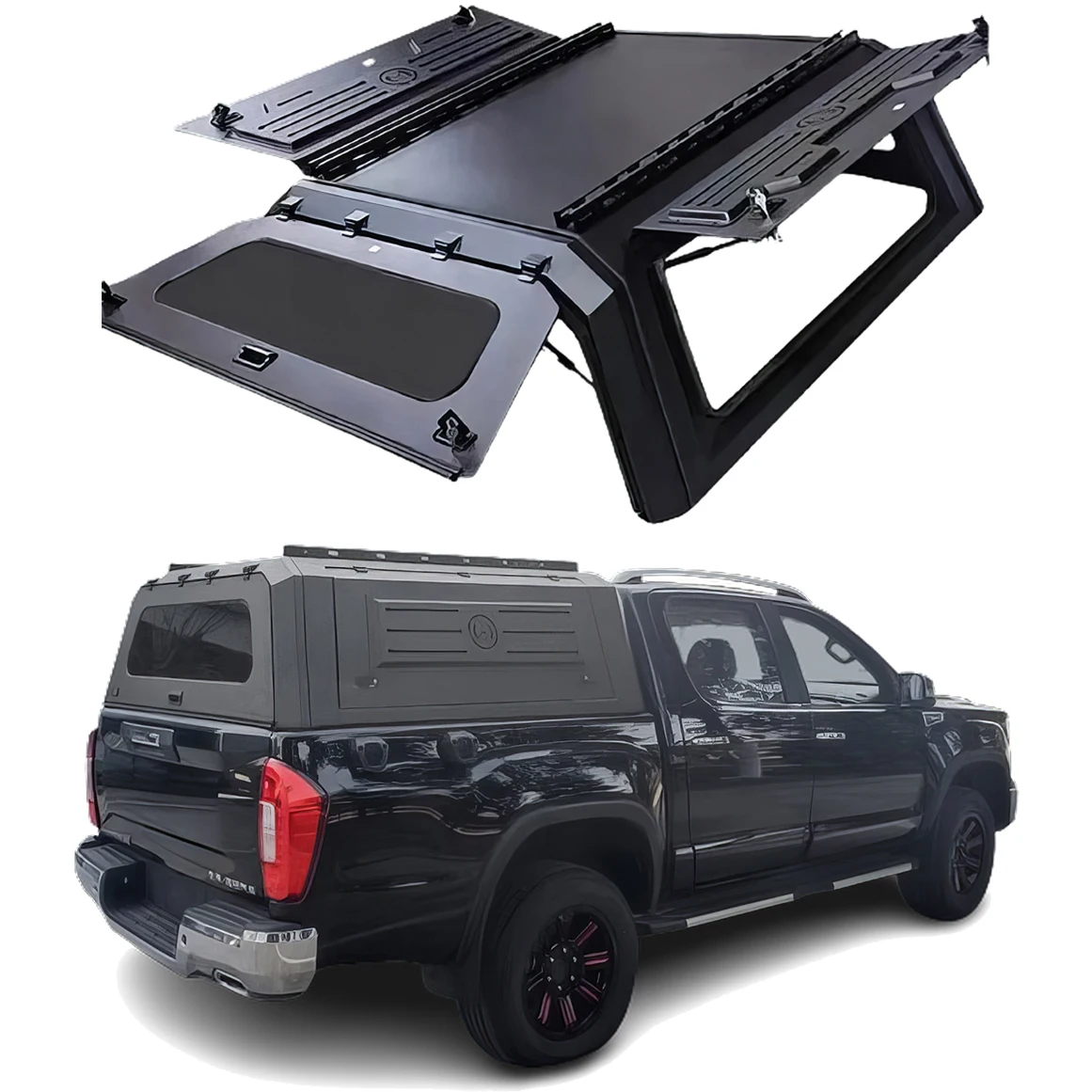 Lightweight aluminum truck canopy camperpickup Hardtop Topper Canopy for  Ford F150 Ranger Pickup