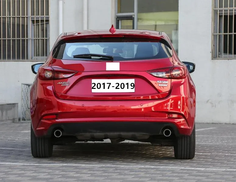 1 Piece Inner 2017-2019 LED Tail Light for Mazda3 Hatchback Without Bulb Tail Rear Light for Axela Parking Turning Lamp