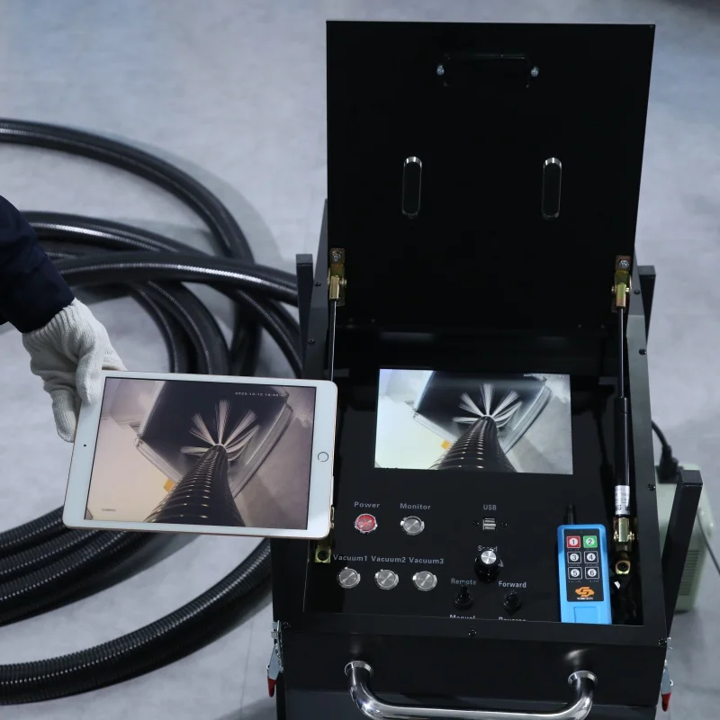 Industrial Ventilation Cleaning System, AC Duct Cleaning Robot Machine