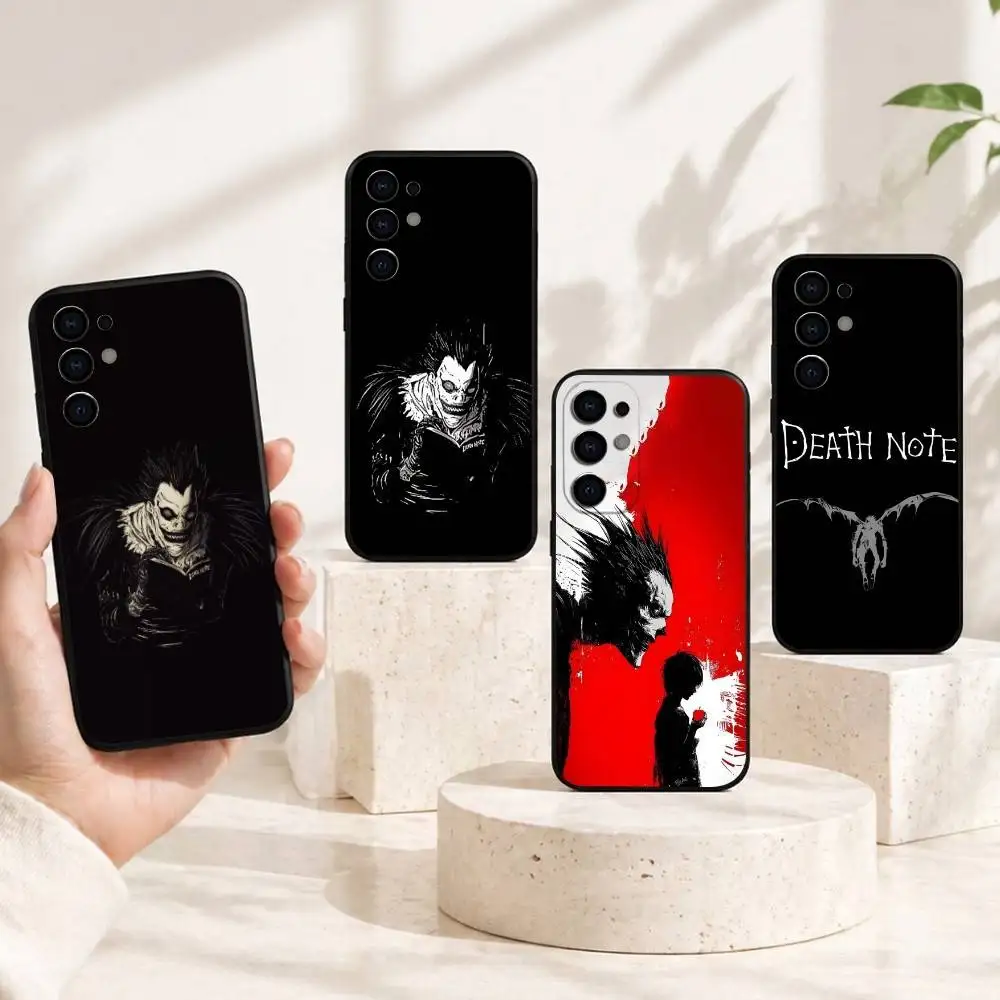 Anime Death Note Ryuk Phone Case For Samsung S25,S24,S21,S22,S23,S30,Ultra,S20,Plus,Fe,Soft Silicone Black Cover