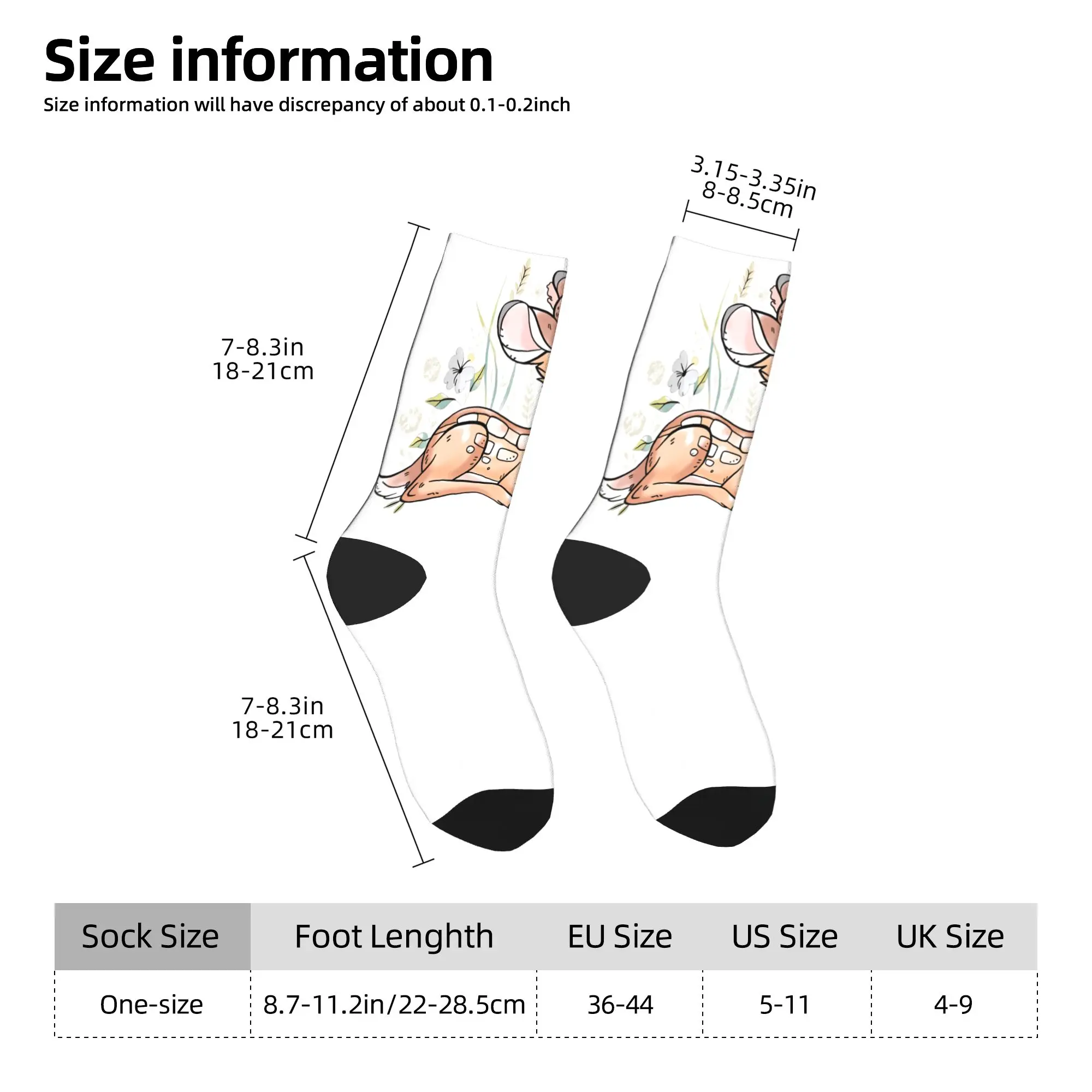 بامبي الجوارب تصميم جوارب المضادة للانزلاق النساء الرجال الجوارب الدافئة لينة الشتاء العصرية جوارب رياضية في الهواء الطلق