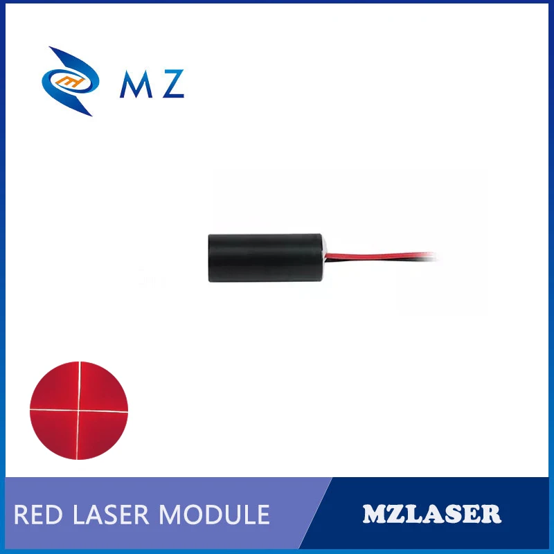Vendita calda compatto D9mm 650nm 5mW 3V modulo diodo Laser a croce rossa tipo di azionamento APC grado industriale