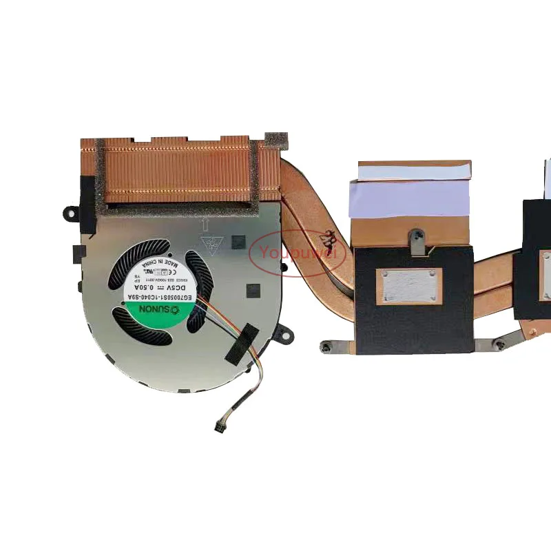 Laptop Fan for Lenovo ideapad Yoga C940-15IRH 81TE 9-15IMH5 82DE FRU 5H40S19977 Cooling Radiator