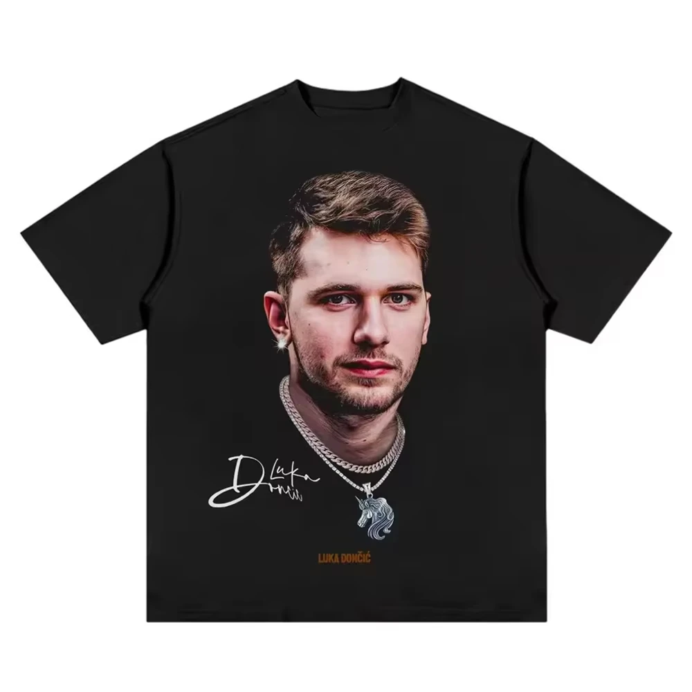 American Professional Basketball Star Sports Tee Shirt Homm Men Clothing Short Sleeve Oversize Printing Pullover T-shirt image 6
