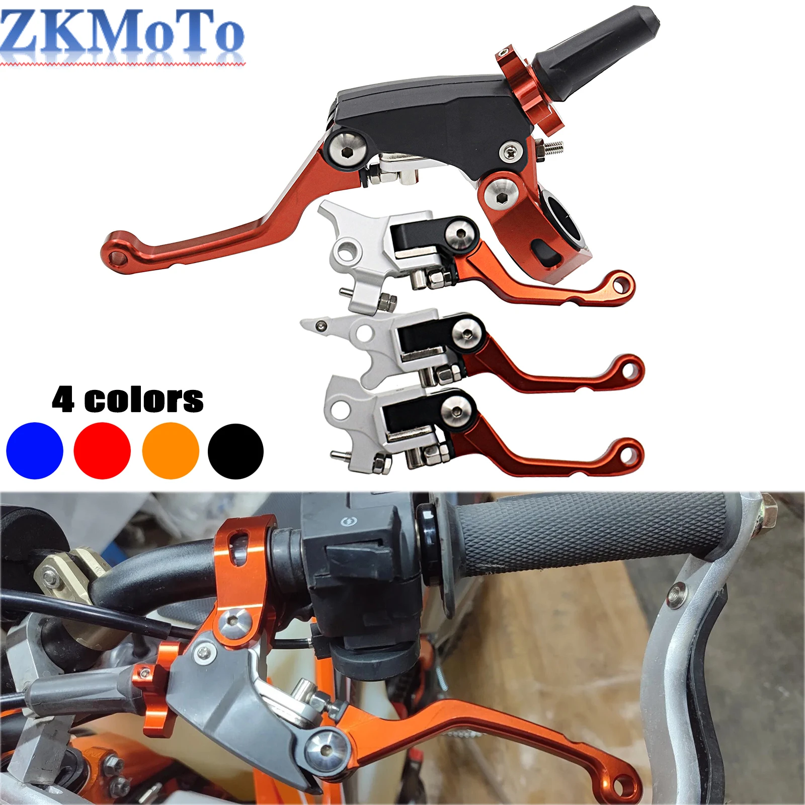 Motorcycle CNC Brake Clutch Lever 22mm Handlebar Universal For Kayo T4 T6 K6 K6R For KTM SX SXF XC XCF EXC EXCF For Husqvarna