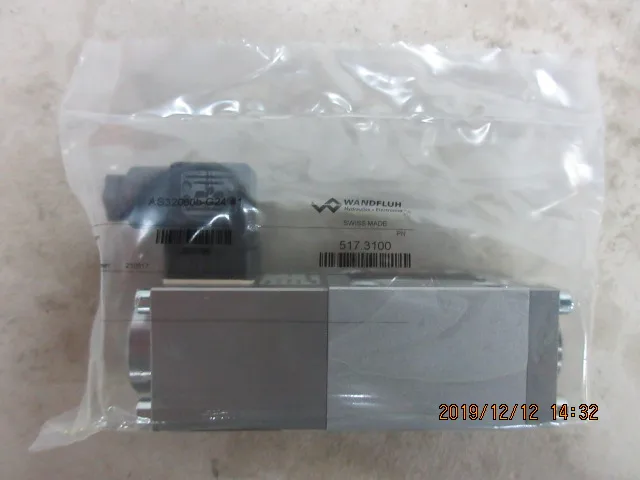 Wandfluh magneetventielen AS32060b-G24, AS32060b-R230