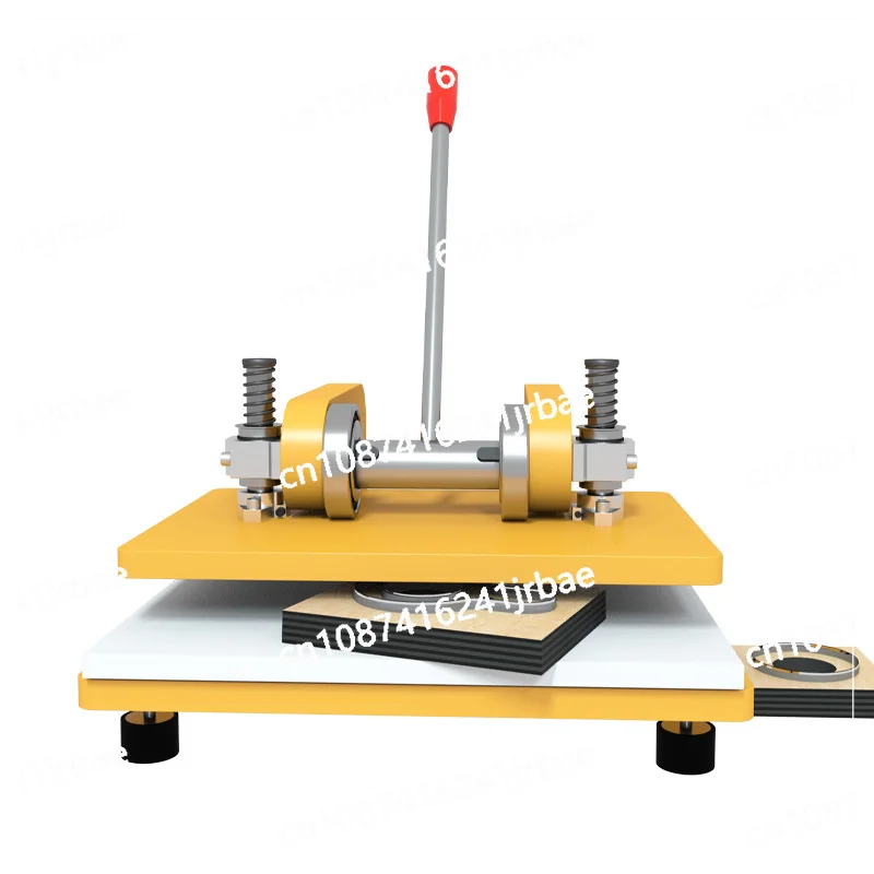 

D1MAX manual die cutting machine, small A4 shearing machine, fabric cutting machine, leather cutting machine