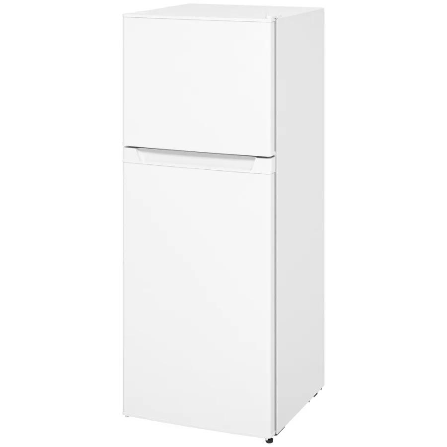 

HOMCOM Small Fridge with Freezer 4 Cu Ft Refrigerator with Reversible Doors White