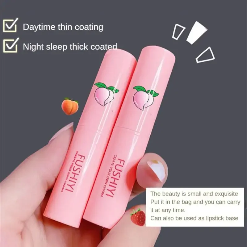 

Temperature Color Changing Lipstick Peach Lip Balm Moisturizing Nourishing Long Lasting Removing Lip Wrinkles Makeup Lip Care