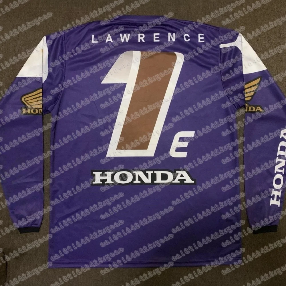 

HONDA 2025 AUTUMN MOTOCYCLE VINTAGE CUSTOM DESIGN JERSEY PRO MOTOCROSS SUPERCROSS HONDA HRC Hunter Lawrence AMA 1E LONG SLEEVE