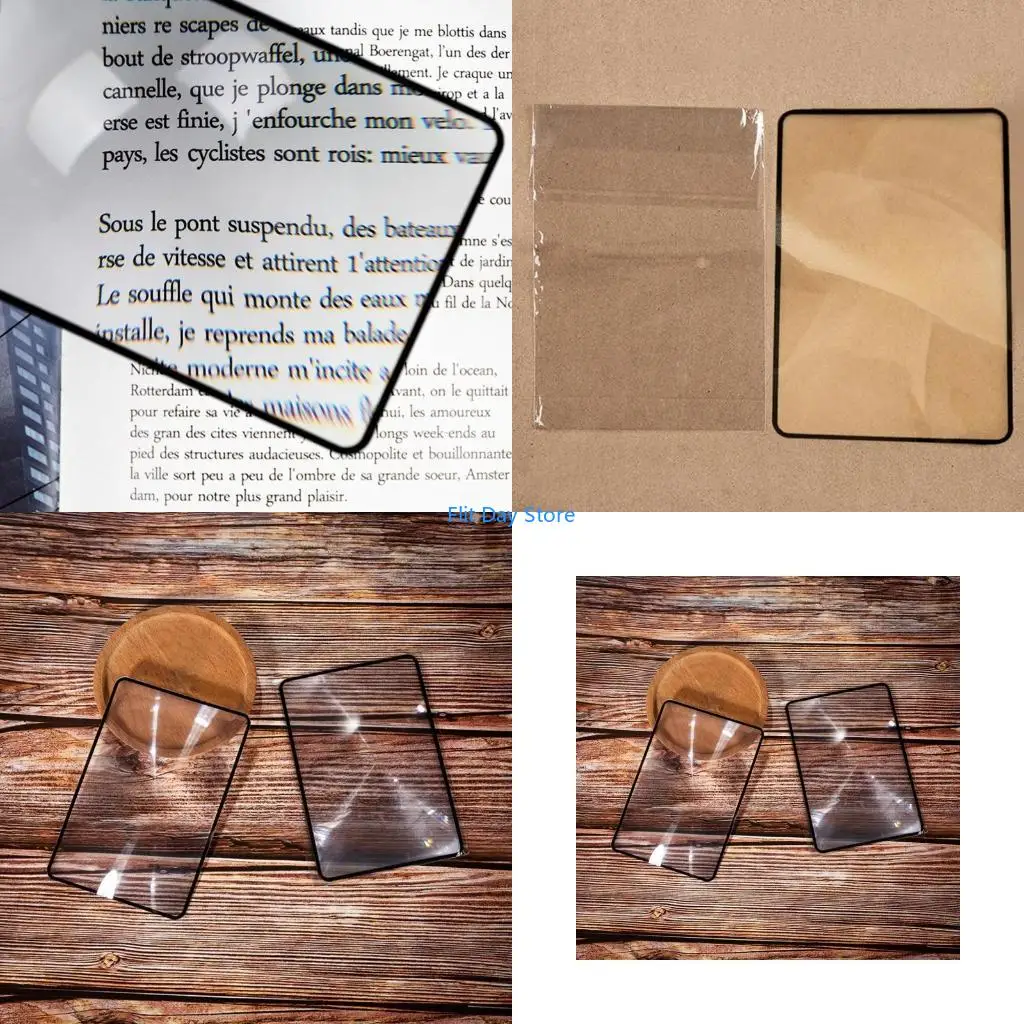 F92C  Magnification Full Sheet  Magnifiers  lens for Reading Small Prints