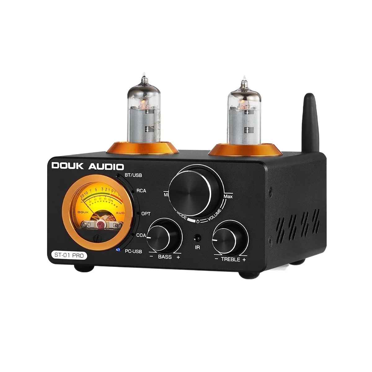 

New HiFi Bluetooth 5.0 Vacuum Tube Amplifier USB DAC Stereo Receiver COAX/OPT Home Audio Digital Amp w/VU Meter 100W+100W