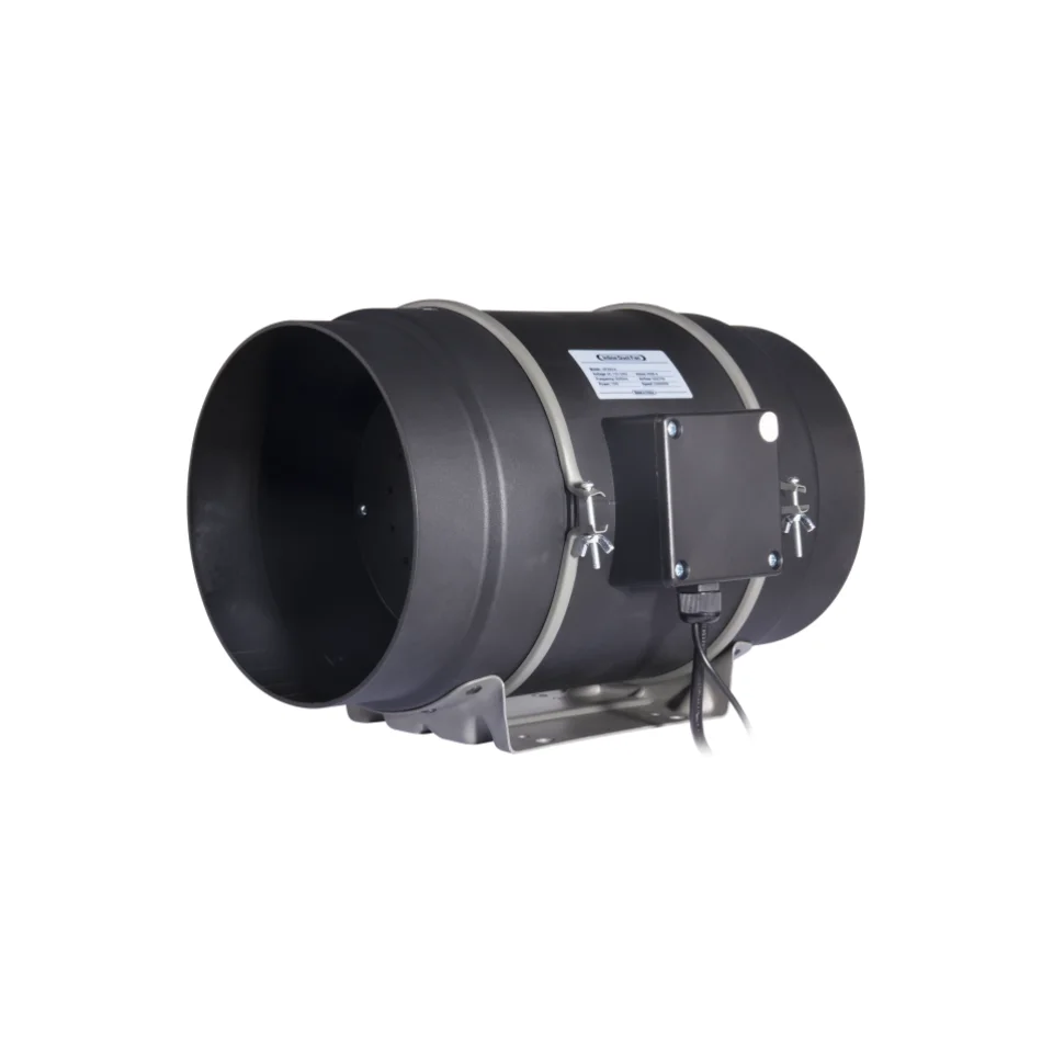 8-Inch 200mm Duct Fan with Applied WiFi Smart Temperature Controller Exhaust Blower
