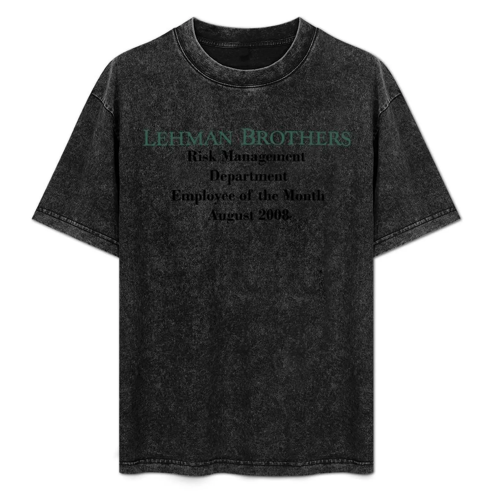 

Lehman Brothers - Employee of the month T-Shirt summer tops summer top men graphic t shirts