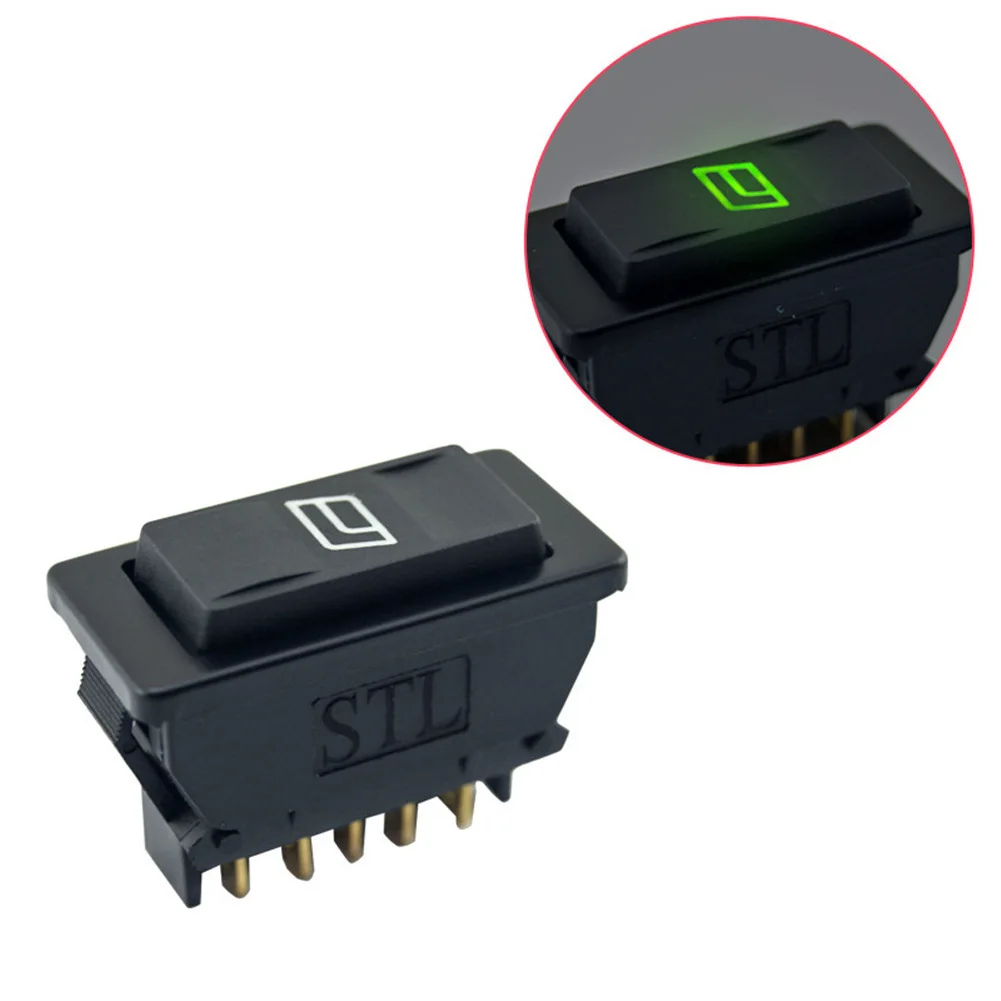 

Car modification window glass lifting switch ASW-02D five pin universal reset rocker boat switch