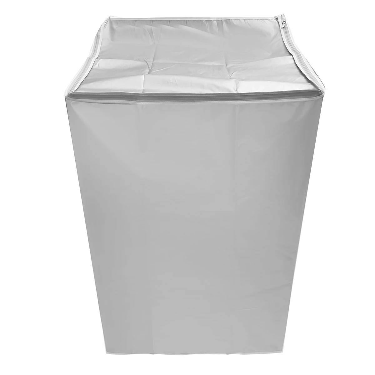 S/M/L/XL Washing Machine Cover Polyester Waterproof Laundry Dryer Cover Sunscreen Laundry Silver Coating Dustproof Cover