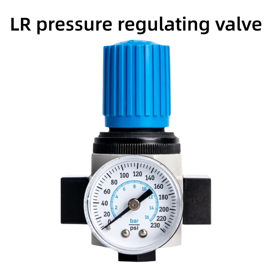 Pressure reducing valve LR-D-1/4-MINI Air pressure regulating valve 1/2-MIDI high pressure 1.6Mpa