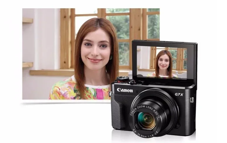 High-tone look on the G7 X Mark III 4K HD Camera Digital Card Camera