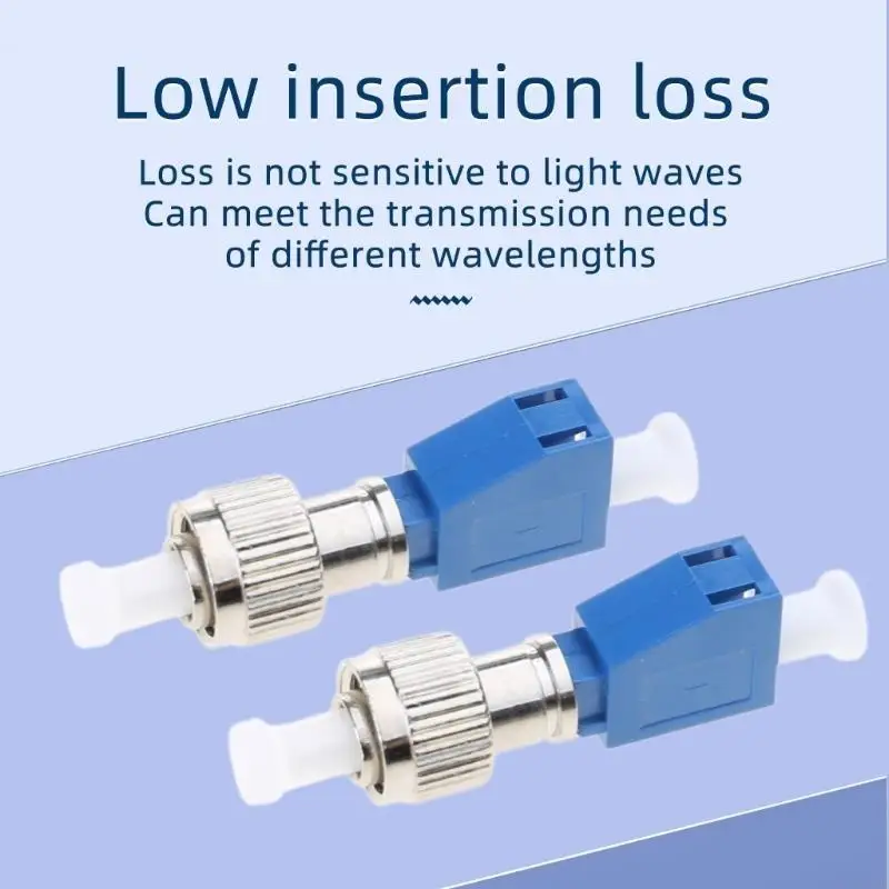 62ka Fiber Optical Adapter Couptor para medidor potencia óptica Localizador falla visual Masculino a Fibra óptica