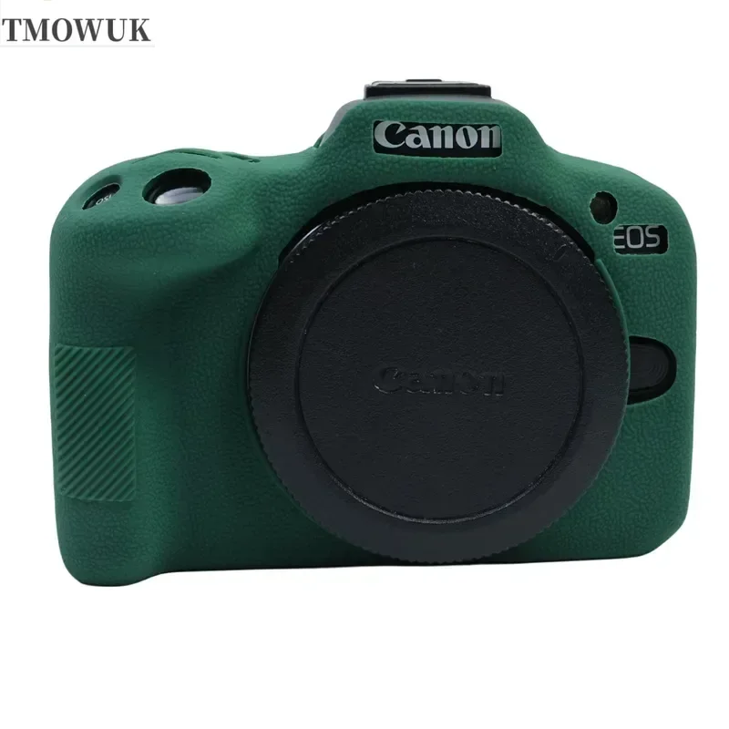 For Canon EOS R50 Silicone Cover Vlog Camera Amti-fall Dustproof Protective Case Battery Replace Opening for R50