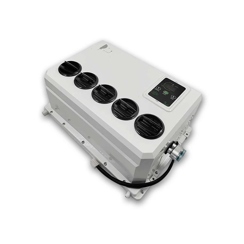 LED Digital Display Air Conditioning System of Yacht Boat with Quiet Operation Internal Unit for Camping Trailer Marine Vehicle