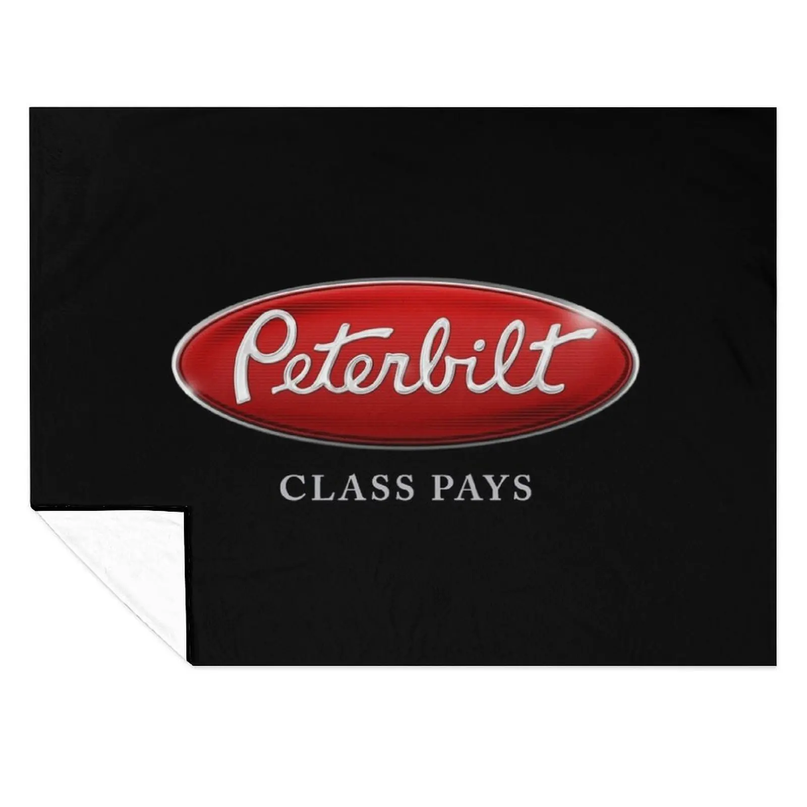 

peterbilt class pays Throw Blanket anime Polar Custom Blankets