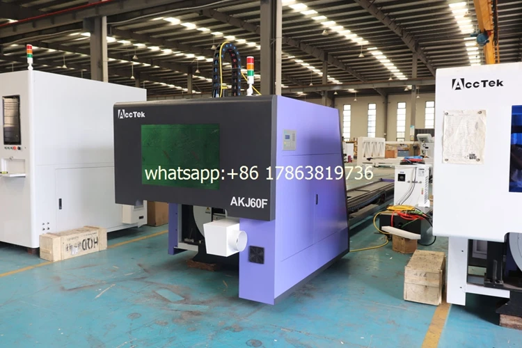 Industrial Laser Pipe Cutter Equipment Metal Tube Pipe CNC Fiber Laser Cutting Machine 3000W 6000W