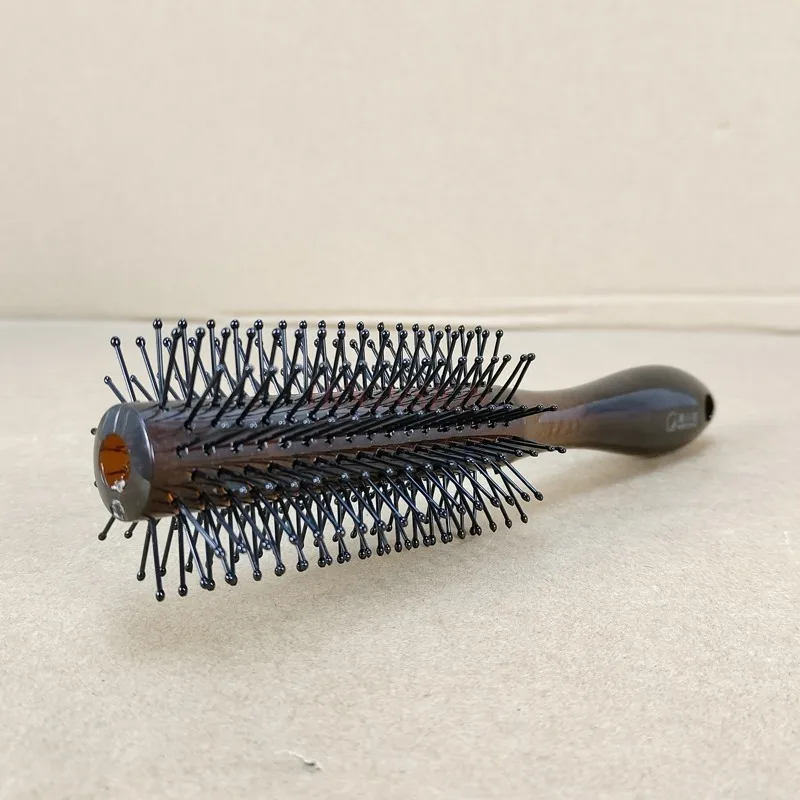 roll comb Amber color comb home rolling comb roll comb smooth tooth does not hurt the scalp buckle