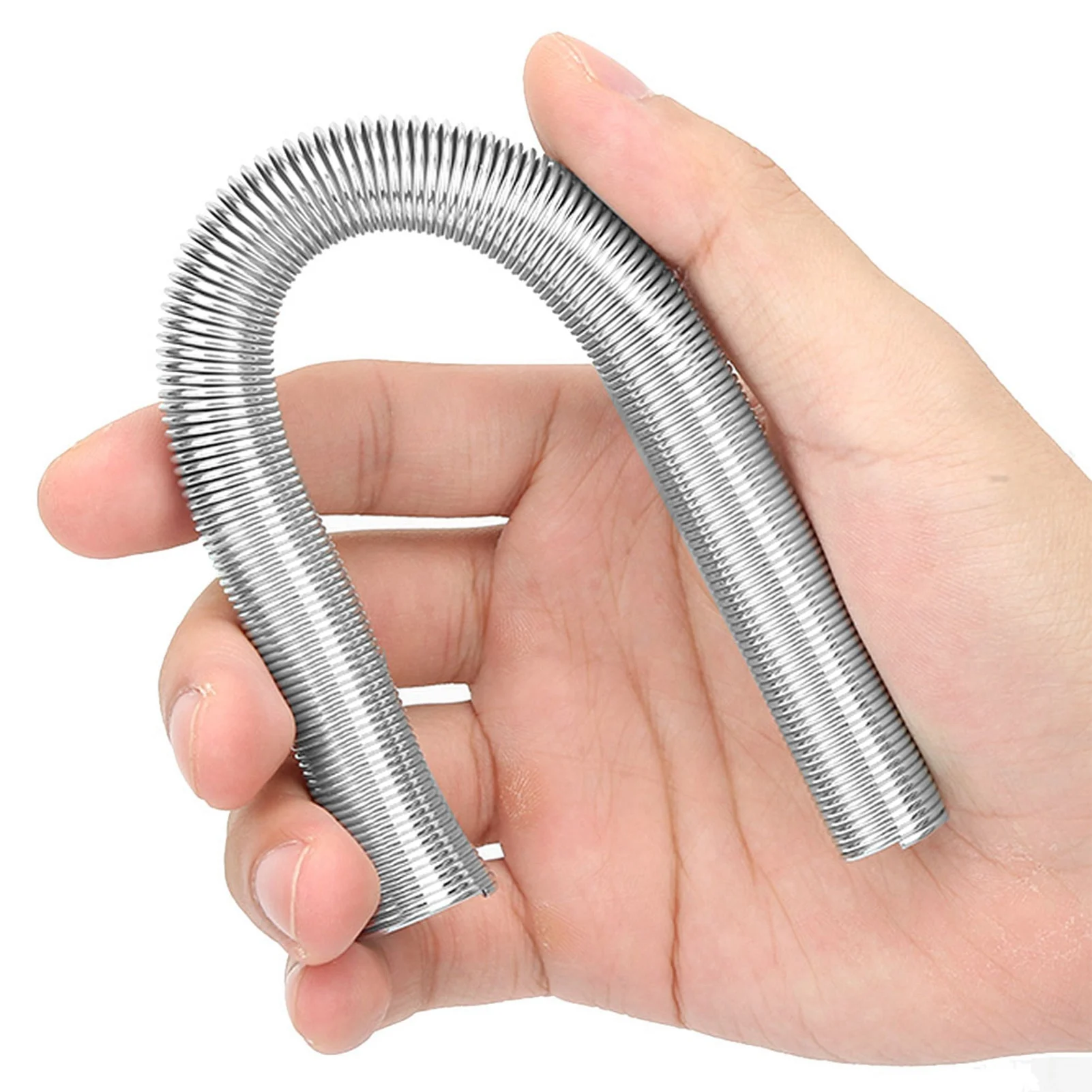 Bending Spring Pipe 21cm Super Elastic Steel Spring Tube Bender PVC Electrical Wire Bending Pipe Steel Spring Tube Bender