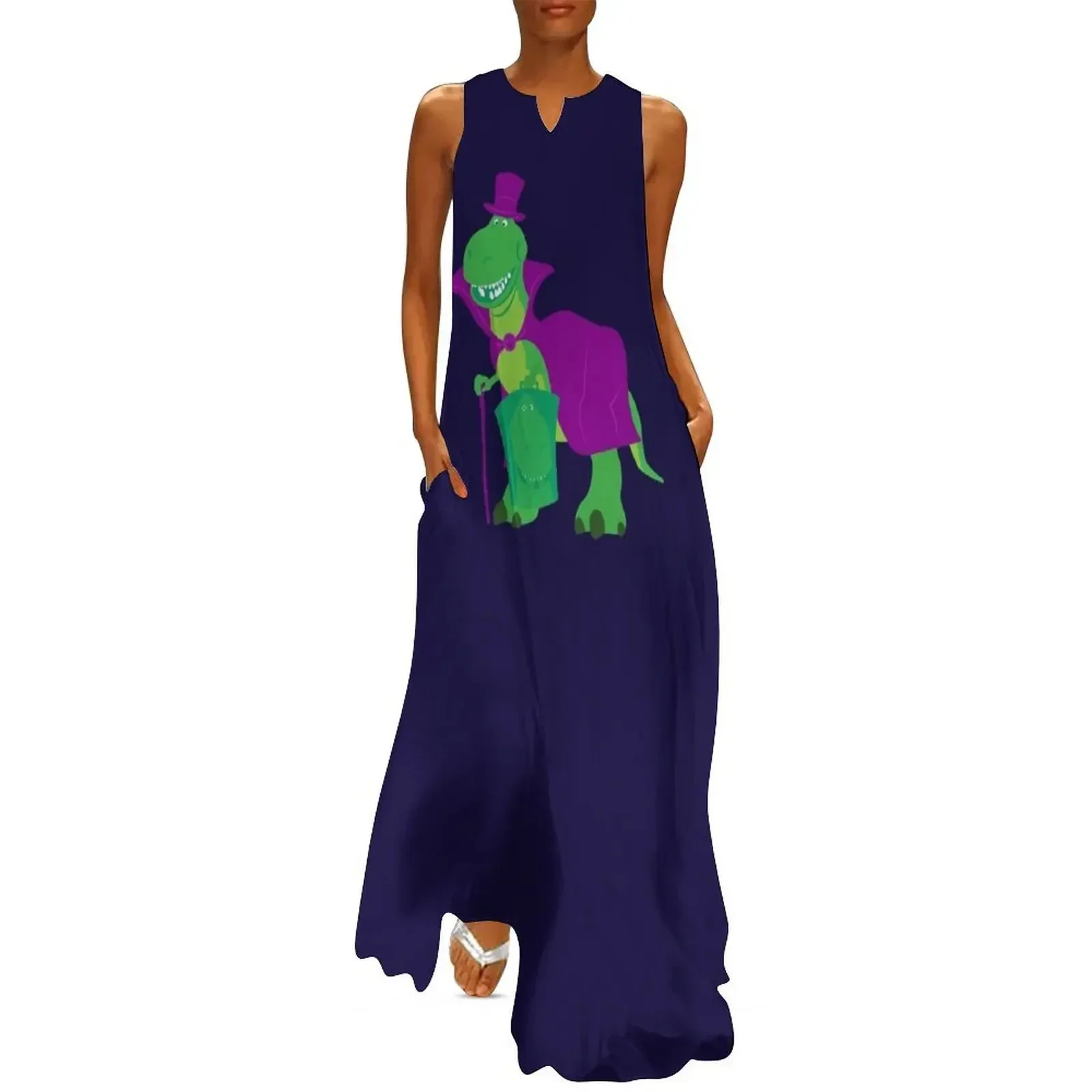 

Hatbox Dinosaur Long Dress party dresses women fairy dress women party dresses women's dresses luxury Dress