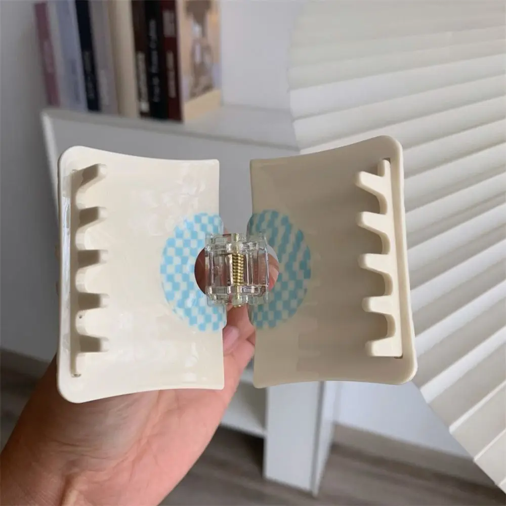 

Acetic Acid Acetate Hair Claw Flower Grab Clip Cartoon Bear Hair Clip Shark Clip Hair Accessories Rhinestone Hairpin Girl