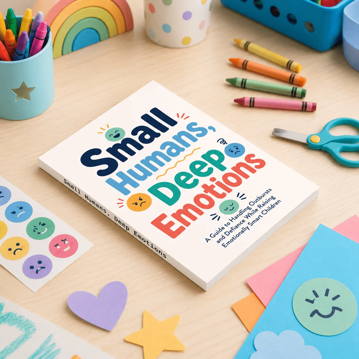Small Humans, Deep Emotions, Parenting Guide for Big Feelings, Defiance, Self-Regulation, Calm Communication and Resilience