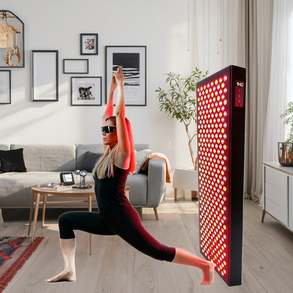 Full Body Use High Irradiation Light Led Therapy Device Multi Spectrum Infrared  Intensity Red Light Therapy Panel