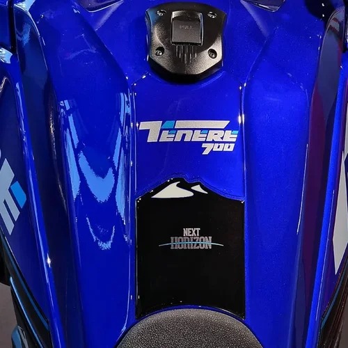 Imagen 2 del producto Para Yamaha TENERE 700 T7 T700 2019 2020 2021 2022 2023 2024 motocicleta 3D Gel Protector de almohadilla de depósito pegatinas pintura protección calcomanía