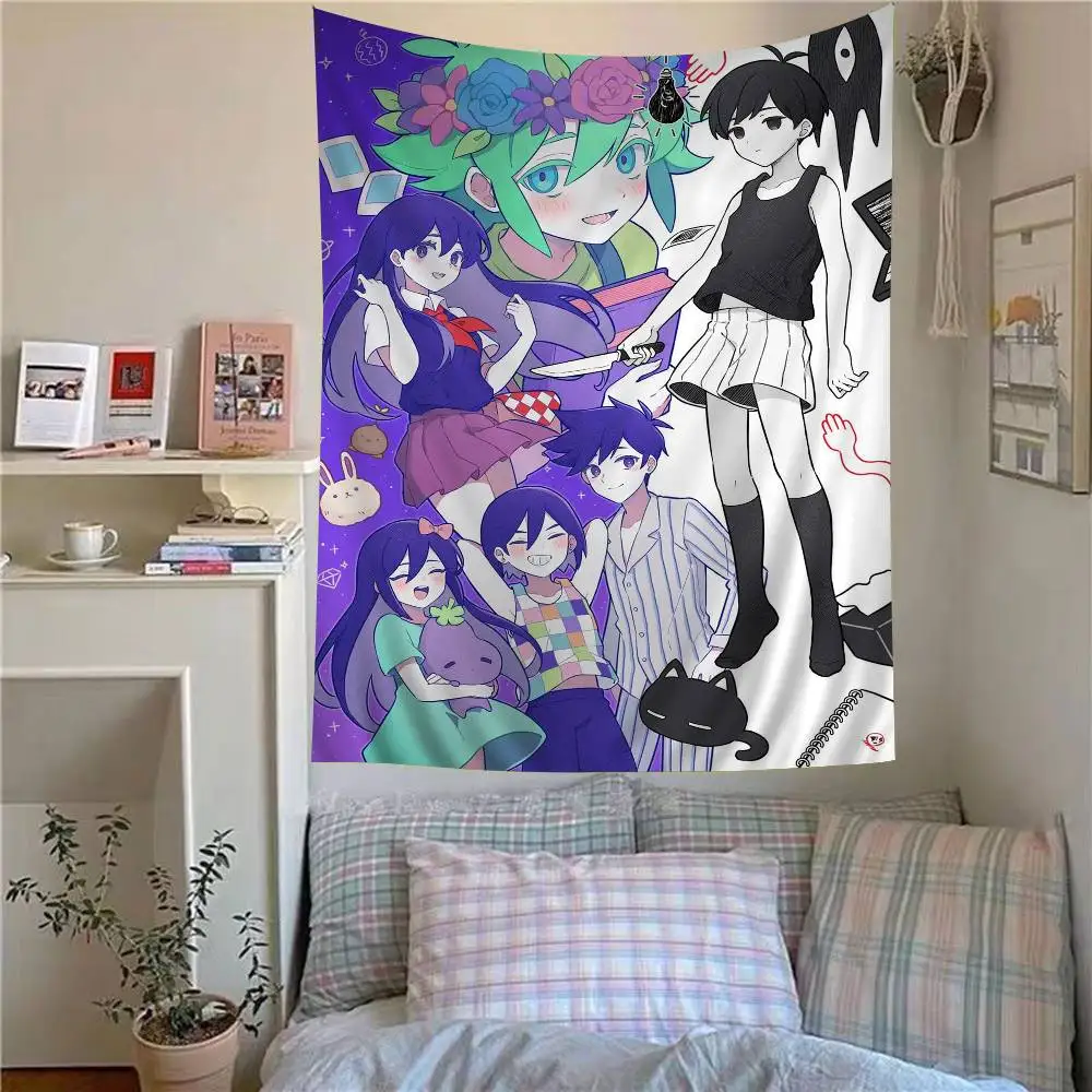 أمين أوموري لتقوم بها بنفسك نسيج الجدار الفن الخيال العلمي غرفة ديكور المنزل جدار ديكور فني #1