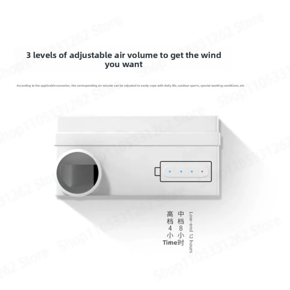 KN95 Electric Fresh AirMask Broad Mobile Lung Baobao Fresh Air Positive Pressure Haze Removal Sterilization and Dust Removal FB2