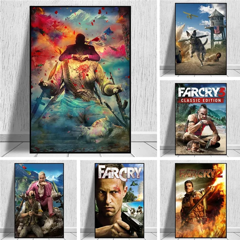 New Dawn Video Game Poster PC PS4 Exclusive Role Playing RPG Game Canvas Painting Poster Art Home Game Room Decor Painting