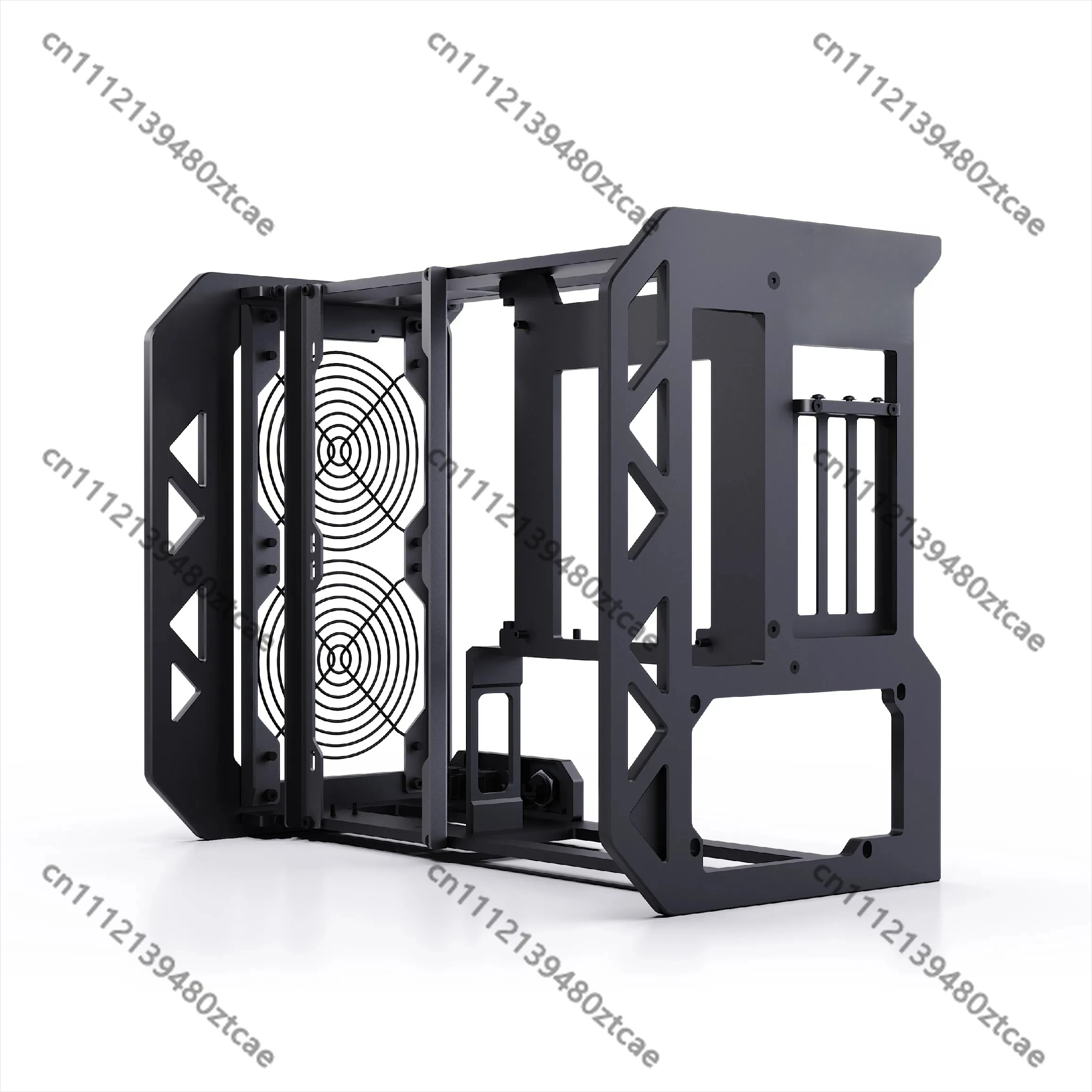 High Performance Open Frame Mini 01 ITX Desktop Computer Case Small Compact PC Chassis