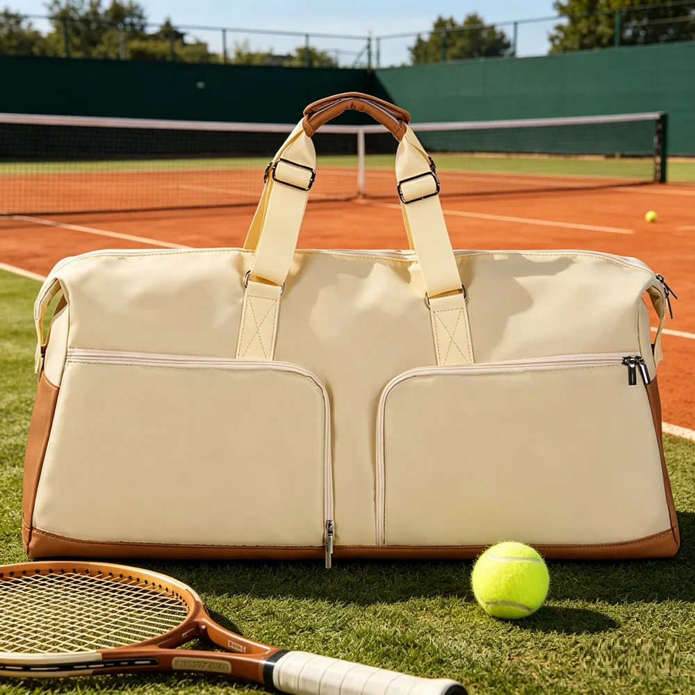 jusenda-large-capacity-3-6-pieces-tennis-rackets-bag-badminton-gym-bag-squash-racquet-bag-with-separate-shoe-compartment