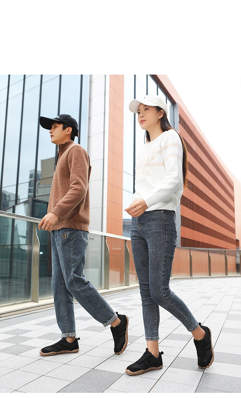 2026 Neue Barfußschuhe mit breiter Zehenbox für Herren und Damen – Zero Drop Minimalistische Sneaker im Retro-Stil für Outdoor, rutschfeste Wanderschuhe, Freizeitsneaker – Detail 26