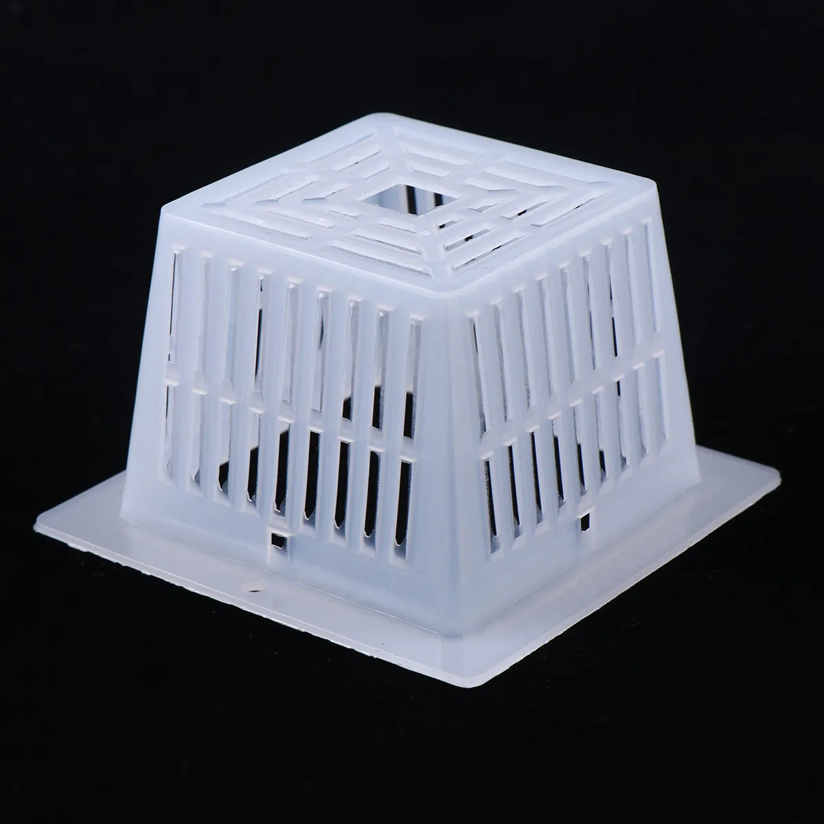 20Pcs Plant Net Pots Durable Plastic Slotted Mesh Planting Tools for Hydroponics Soilless Culture Vegetable Net Basket
