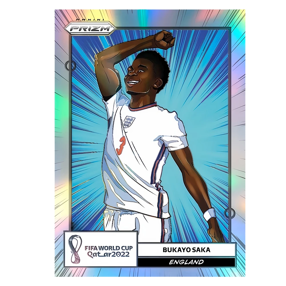 PANINI 2022 copa del mundo DIY PHIL FODEN PAULO DYBALA DIOGOIOTA tarjetas coleccionables láser regalos de vacaciones para niños caseros 19 unids/set