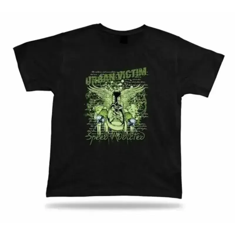 T Shirt Hemd Geburtstag Geschenkidee Speed Addicted Laufen Nadel Sport Drogen