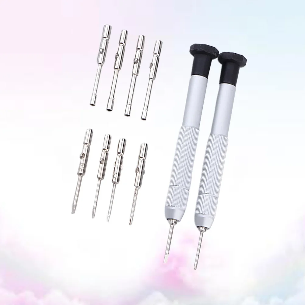 

Precision Screwdriver Tool Kit High Strength Alloy Mini Set For Eyeglasses Watch Jewelry Repair Eyewear Screwdriver Set